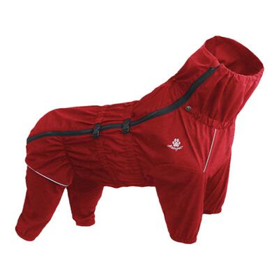 狗狗四脚全包雨衣狗滑雪冲锋衣