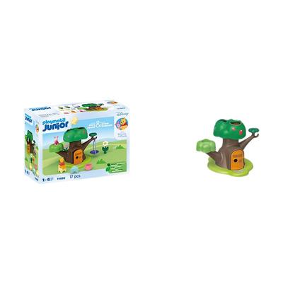 playmobil摩比世界Junior成长系列迪士尼小熊维尼小猪树屋71693