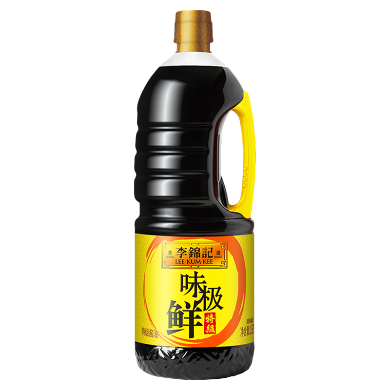 李锦记味极鲜特级酱油1.53kg家用炒菜调味