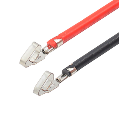 ch3.96端子连接线 压簧片单头双头22awg彩色电子线3.96mm间距线束