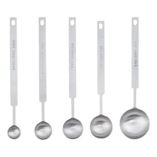 不锈钢量勺刻度盐勺5ml小勺子奶粉10/15ml奶茶咖啡粉商用勺咖啡粉