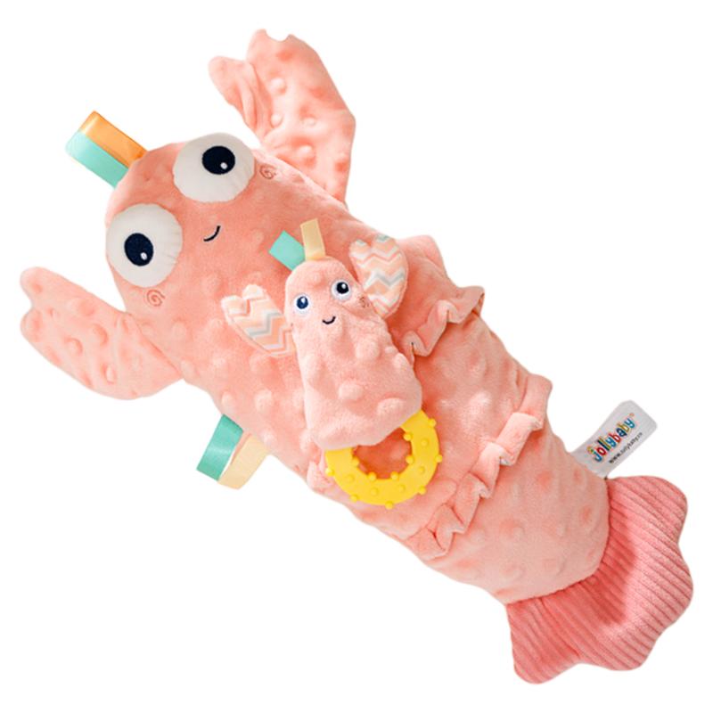 睡眠哄睡安抚巾玩具jollybaby