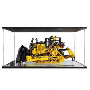 亚克力展示盒 适用乐高42131App控制式Cat®推土机 透明收纳防尘罩