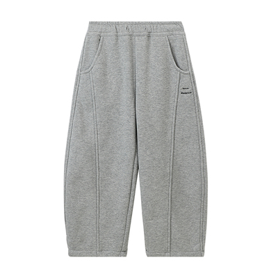 布丁哈鲁冬装童装女童洋气裤子2025秋冬季新款儿童加绒保暖卫裤