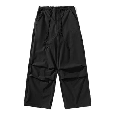 防泼水长裤直筒LUSHISI