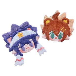 【喵喵大人】凹凸世界周边雷狮安迷修雷安刺绣胸针