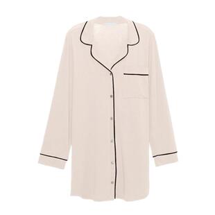 Eberjey美国轻奢莫代尔吉赛尔超柔软亲肤睡衣男友风衬衫睡裙陪宠