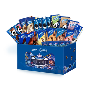 【年货礼盒】奥利奥畅享大红盒12款爆款夹心饼干云朵蛋糕送礼囤货