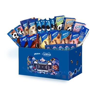 奥利奥饼干夹心宝盒爆款大礼包