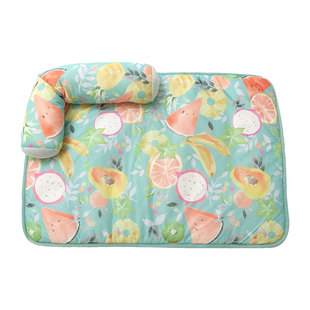 宠物冰垫狗狗凉垫夏季猫窝睡垫冰丝狗窝冰窝凉窝冷感降温凉席垫子