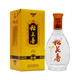 湖北稻花香黄金宴6白酒42度500ml*1瓶盒装口粮酒自饮宴请送礼白酒