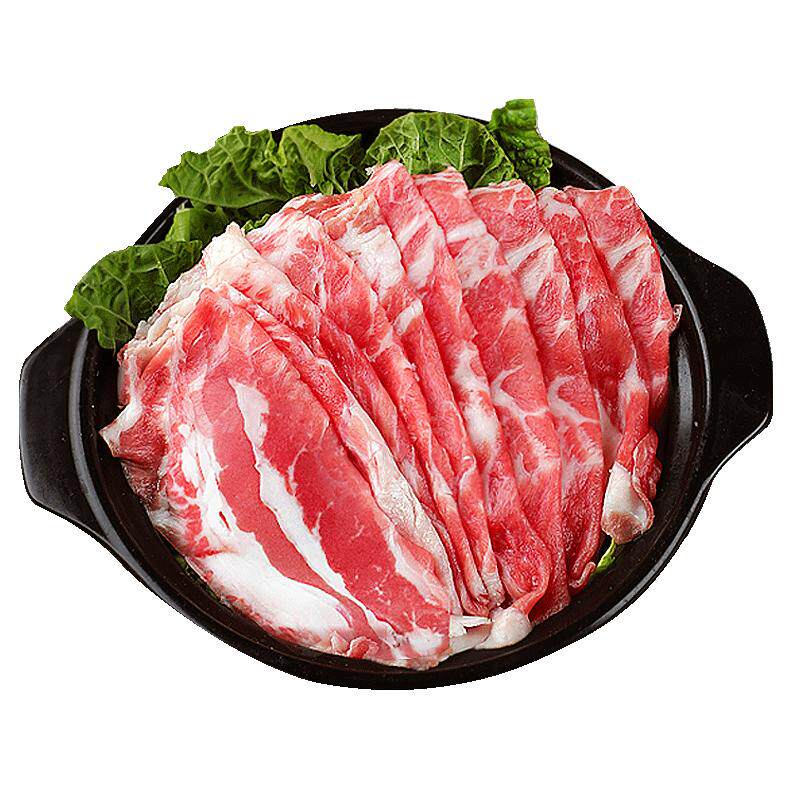 顺丰！新鲜羊肉卷5斤火锅回购多