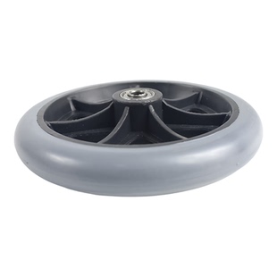 鱼跃轮椅配件6英寸塑料前轮H030 h031 h032 H053C轮椅车万向轮