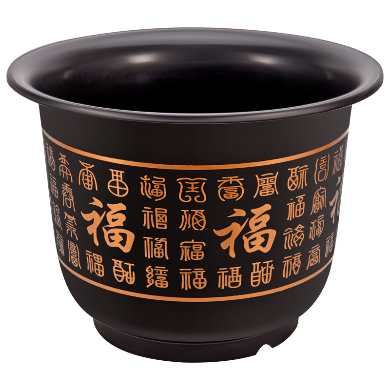 大口径塑料花盆种树户外庭院加厚