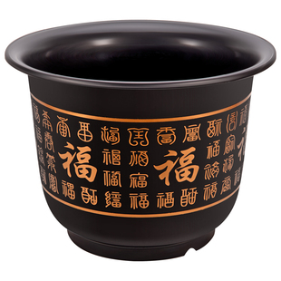 花盆家用塑料树脂特大号种树大口径果树盆发财树户外庭院加厚耐用