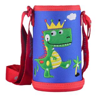 格非尔儿童保温杯杯套通用水杯水壶带背带提绳斜挎防摔保护套