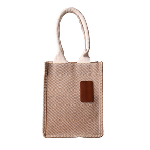 黄麻棉布袋定制logo新中式定做手提袋女复古帆布包包购物礼品袋子