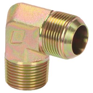 高压油管外丝弯头美制D型转英制直角过渡接头异径大小头90°弯头