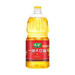 瑀铮家用非转基因一级大豆油800mL*5小桶新日期农家苯榨大豆油