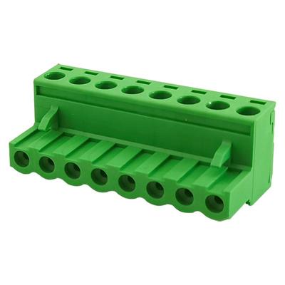 5.08mm绿色公母对接插头接线端子