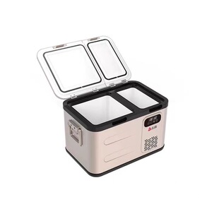 志高2026新款车载冰箱移动冰箱便携式旅行双温区双开门压缩机制冷