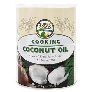 菲律宾supercoco椰来香有机烹饪纯椰子油烘焙精炼食用油天然700ml