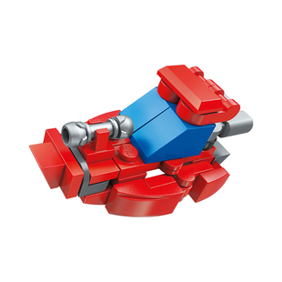 启蒙积木儿童益智拼装超集变消防队玩具男孩拼图消防汽车模型礼物