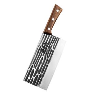 菜刀家用锰钢手工锻打两用锋利厨师专用切肉斩骨刀具厨房斩切刀
