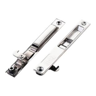 加厚钩锁90铝合金门窗锁推拉门移门钩锁 老式单面锁 门窗自动锁扣