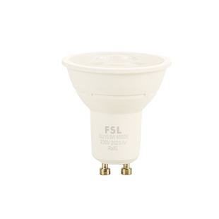 FSL佛山照明GU10射灯LED灯杯灯泡高亮节能光源卡口式220V插脚5W7W