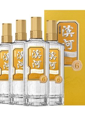 滨河6年九粮香型白酒42度