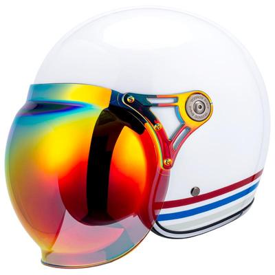 Vcoros碳纤维四季巡航复古头盔