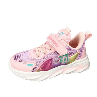 巴布豆超轻透气儿童运动鞋防滑