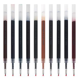 日本ZEBRA斑马笔芯黑0.5按动中性笔笔芯JF-0.5复古色笔芯jf05替芯学生用适用JJ15水笔