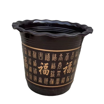 树脂塑料盆简约落地耐晒抗老化