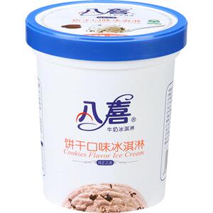 八喜冰淇淋饼干口味550g*1