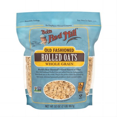 鲍勃红磨坊美国进口老式纯燕麦片