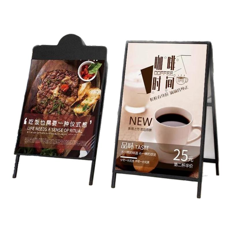 户外立牌kt板海报架立式落地式广告牌展示牌折叠水牌宣传展示架子