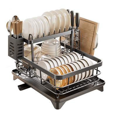 304不锈钢碗碟沥水架收纳架