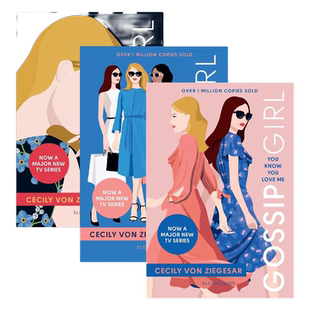 绯闻女孩系列3册 英文原版小说 Gossip Girl 你知道你爱我You Know You Love Me 我想要所有All I Want Is Everything进口英语书籍