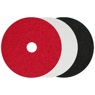 金信洗地机百洁垫17寸20地板清洁去污起蜡垫红色白色抛光盘白洁垫