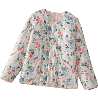 女士纯棉花棉袄居家外穿棉服