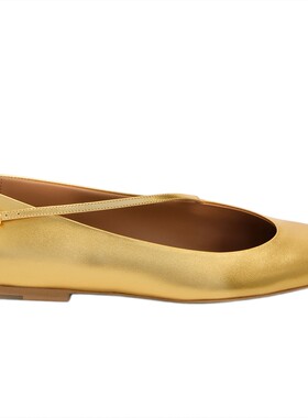 【秋冬新品】JIL SANDER新品女士Elyss羊皮革芭蕾舞单鞋