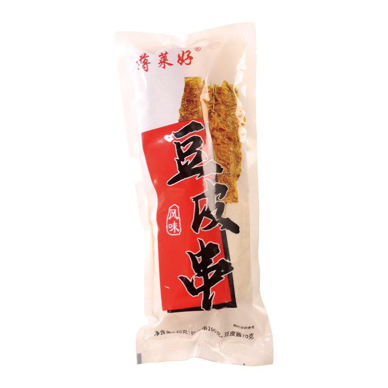 豆皮小串东北老式怀旧豆皮串麻辣烫火锅小吃自带料包麻辣香辣甜口
