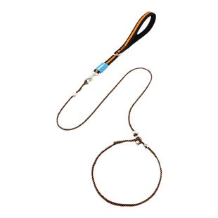 p绳训犬绳小中大型犬防爆冲打结赛级绳p链狗链遛狗绳金毛边牧狗绳