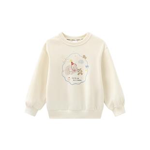 MOMOCO/玛米玛卡女童可爱卫衣2026春季新款中大童洋气韩版童装潮