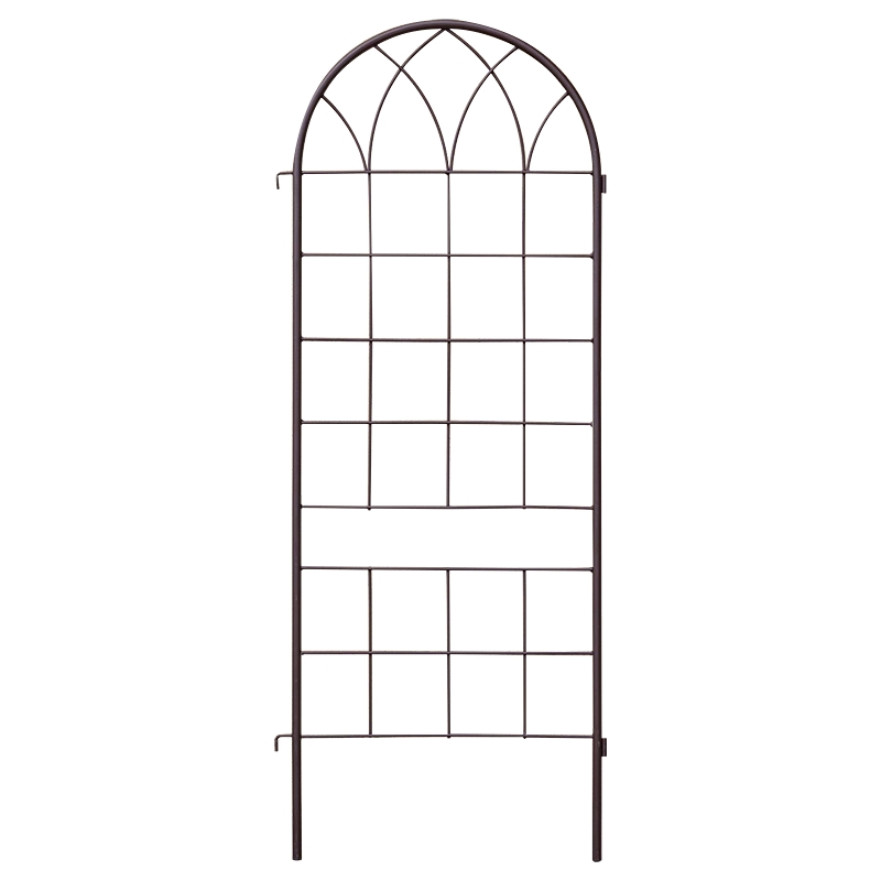 掬涵铁艺屏风栅栏落地花架围栏花园隔断月季铁线莲爬藤架阳台装饰