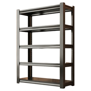 加厚货架多层置物架落地仓库阳台超市杂物间厨房收纳储物仓储铁架