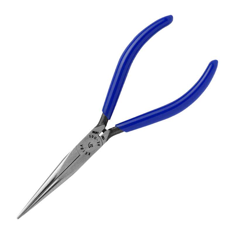 KEIBA马牌 HE-D05 尖嘴钳 日本进口无牙特长尖咀钳长嘴钳子夹持钳