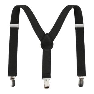 罗蒙儿童背带夹宝宝吊裤带男童女童吊裤夹背带裤夹六一节目表演出